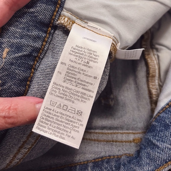 Madewell The Mid-Rise Perfect Vintage Jean in Knowland Wash Size 27 Mom Jeans - Picture 10 of 13